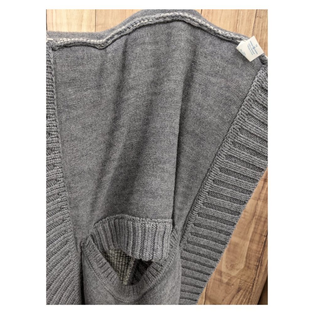 LULULEMON Cozy Yogi Infinity Scarf Wrap in Heathered Medium Grey / Angel Wing OS - Picture 9 of 10